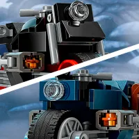 Constructor LEGO Black Widow & Captain America Motorcycles Motocicletă/ Blue photo 9
