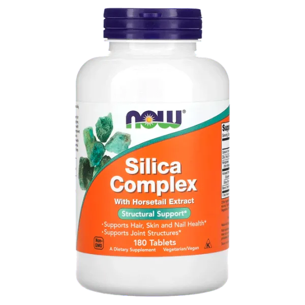 Vitamine și minerale Now Foods SILICA COMPLEX (733739014924) 180 photo 1 Vitamine și minerale Now Foods SILICA COMPLEX (733739014924) 180 photo 1