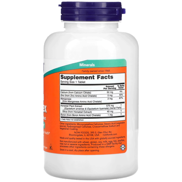 Vitamine și minerale Now Foods SILICA COMPLEX (733739014924) 180 photo 3 Vitamine și minerale Now Foods SILICA COMPLEX (733739014924) 180 photo 3