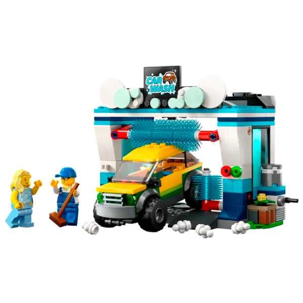 Constructor LEGO Car Wash Mașină/ Blue photo 2 Constructor LEGO Car Wash Mașină/ Blue photo 2