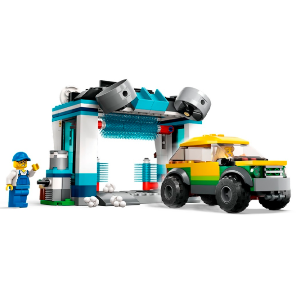 Constructor LEGO Car Wash Mașină/ Blue photo 3 Constructor LEGO Car Wash Mașină/ Blue photo 3