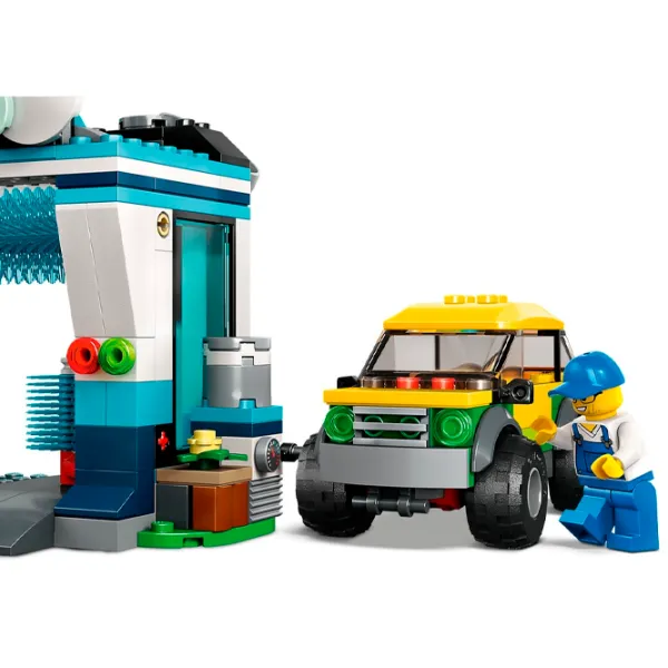 Constructor LEGO Car Wash Mașină/ Blue photo 4 Constructor LEGO Car Wash Mașină/ Blue photo 4