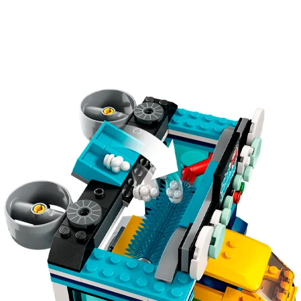 Constructor LEGO Car Wash Mașină/ Blue photo 6 Constructor LEGO Car Wash Mașină/ Blue photo 6