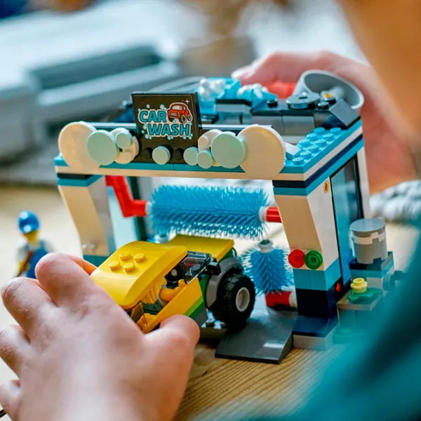 Constructor LEGO Car Wash Mașină/ Blue photo 10 Constructor LEGO Car Wash Mașină/ Blue photo 10