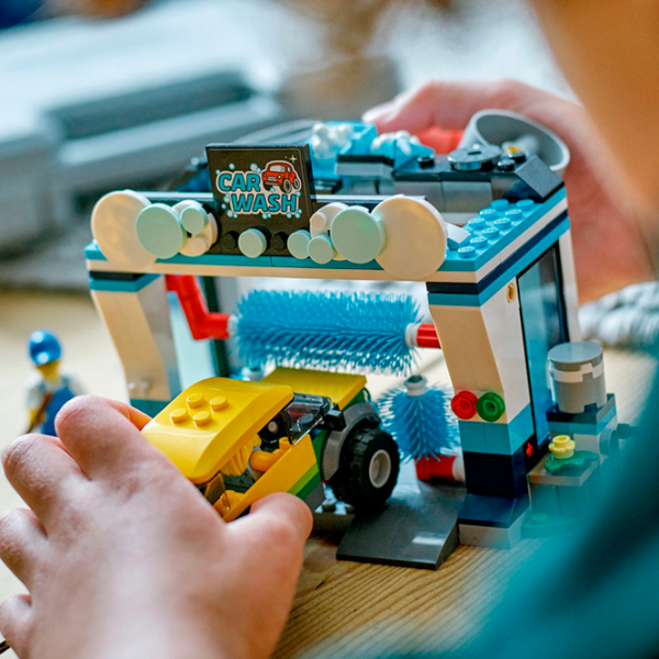 Constructor LEGO Car Wash Mașină/ Blue photo 10 Constructor LEGO Car Wash Mașină/ Blue photo 10