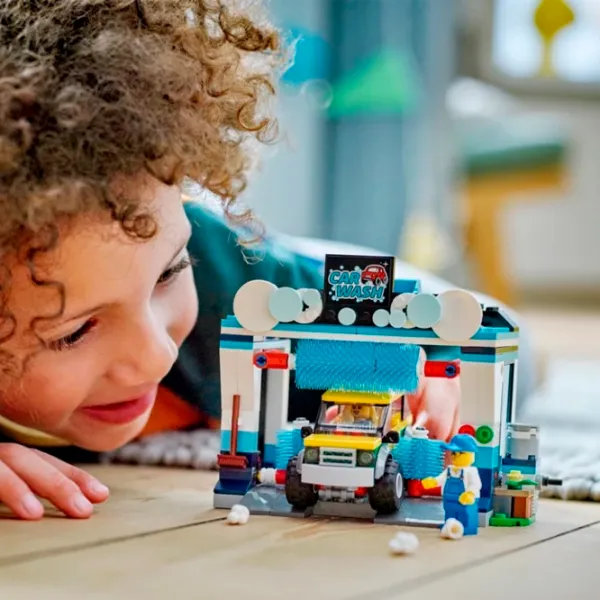 Constructor LEGO Car Wash Mașină/ Blue photo 11 Constructor LEGO Car Wash Mașină/ Blue photo 11