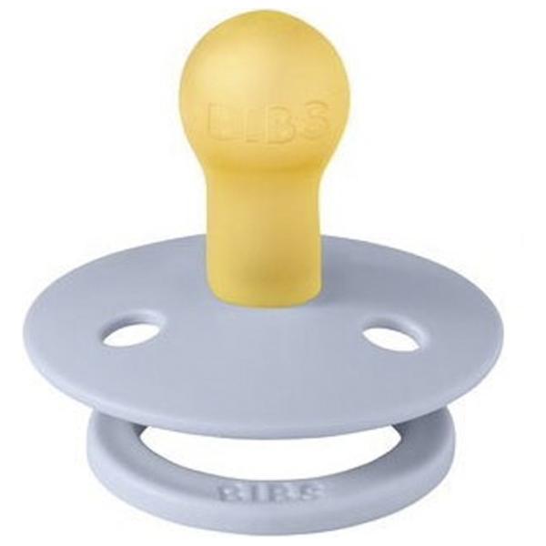 Suzetă cu tetina rotundă Bibs X Liberty 12010104 Unisex/ 6 luni -/ Latex/ Blue photo 2 Suzetă cu tetina rotundă Bibs X Liberty 12010104 Unisex/ 6 luni -/ Latex/ Blue photo 2