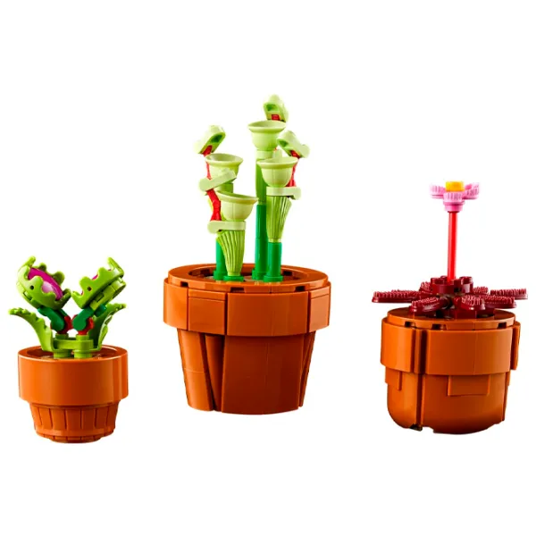 Конструктор LEGO Tiny Plants Цветы/ Brown photo 5