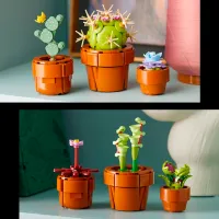 Constructor LEGO Tiny Plants Flori/ Brown photo 8
