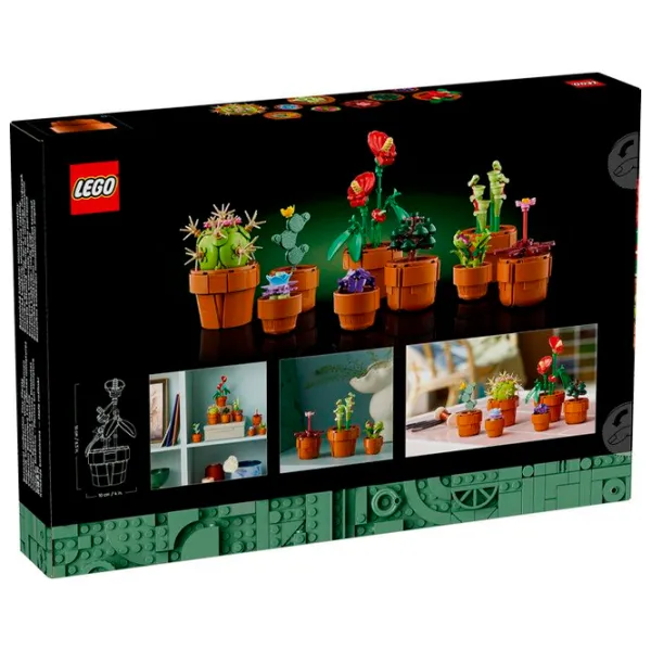 Конструктор LEGO Tiny Plants Цветы/ Brown photo 12