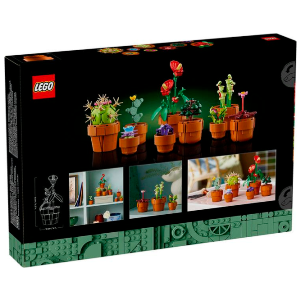 Конструктор LEGO Tiny Plants Цветы/ Brown photo 12