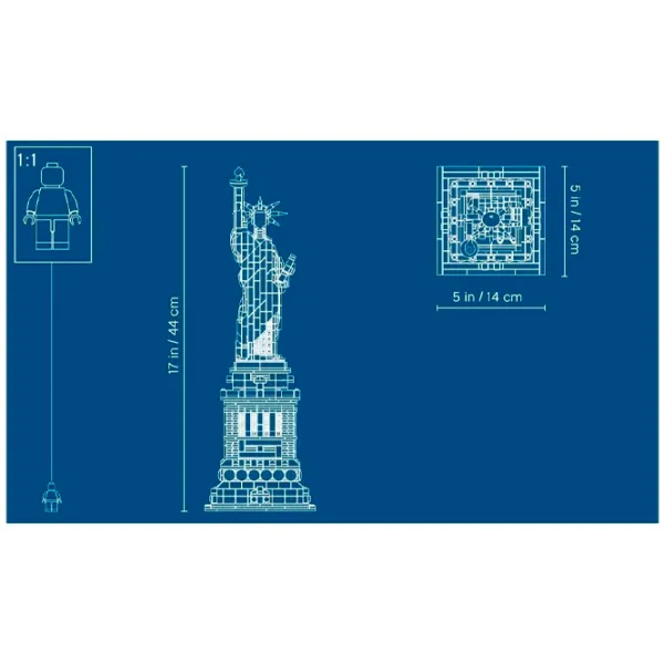 Constructor LEGO Statue of Liberty Figuri/ Green photo 8 Constructor LEGO Statue of Liberty Figuri/ Green photo 8