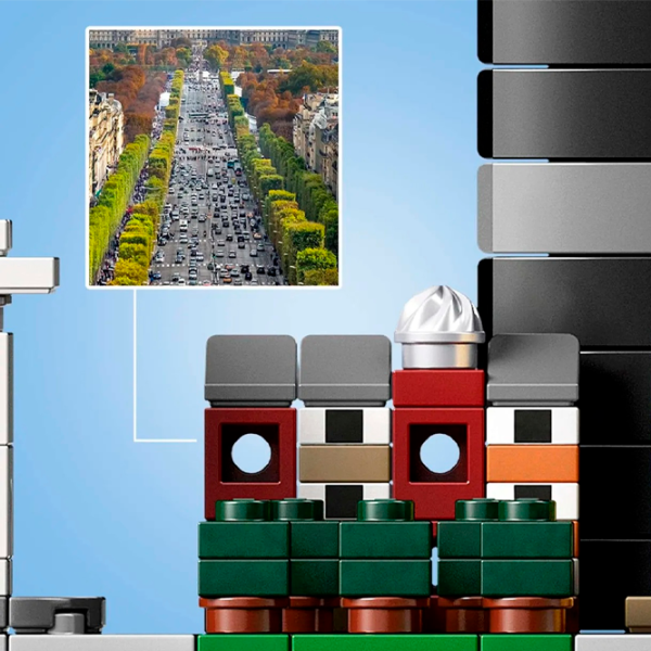 Конструктор LEGO Paris Фигуры/ Серый photo 3