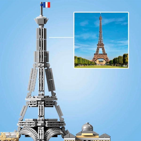 Конструктор LEGO Paris Фигуры/ Серый photo 5