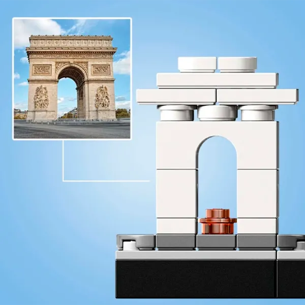 Конструктор LEGO Paris Фигуры/ Серый photo 8