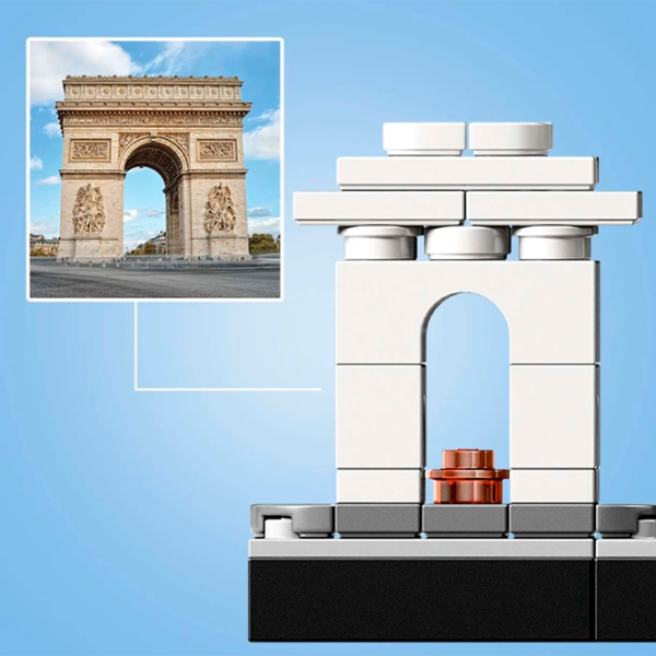 Конструктор LEGO Paris Фигуры/ Серый photo 8