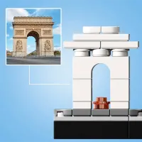 Constructor LEGO Paris Figuri/ Gray photo 8