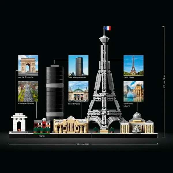 Конструктор LEGO Paris Фигуры/ Серый photo 9