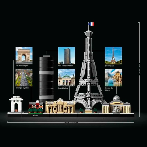 Конструктор LEGO Paris Фигуры/ Серый photo 9