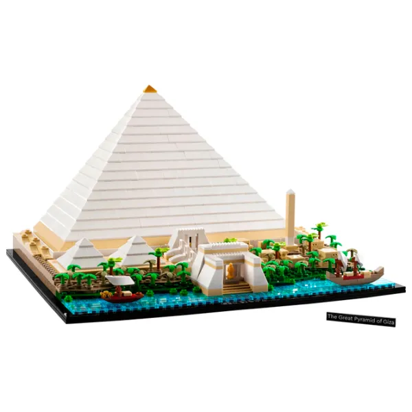 Constructor LEGO Great Pyramid Of Giza Clasic/ White photo 2