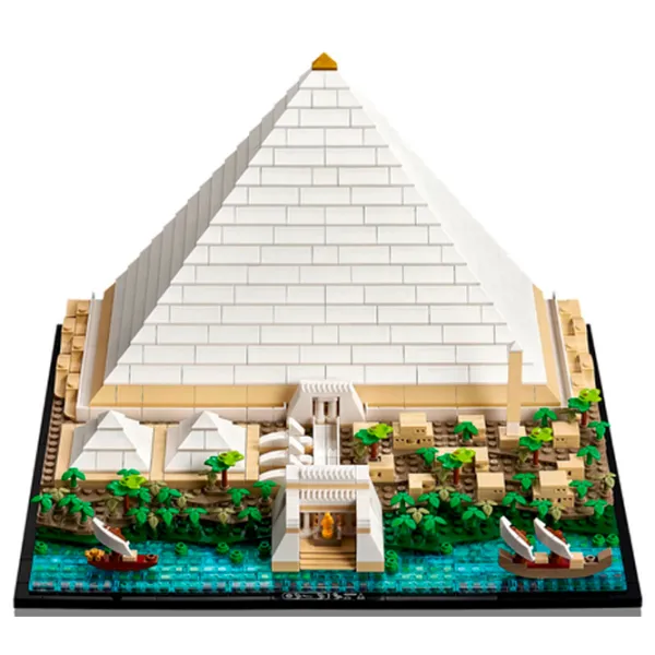 Constructor LEGO Great Pyramid Of Giza Clasic/ White photo 3