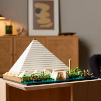 Constructor LEGO Great Pyramid Of Giza Clasic/ White photo 11