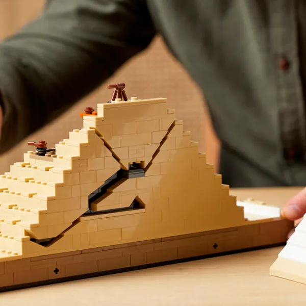 Constructor LEGO Great Pyramid Of Giza Clasic/ White photo 12