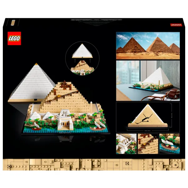 Constructor LEGO Great Pyramid Of Giza Clasic/ White photo 16