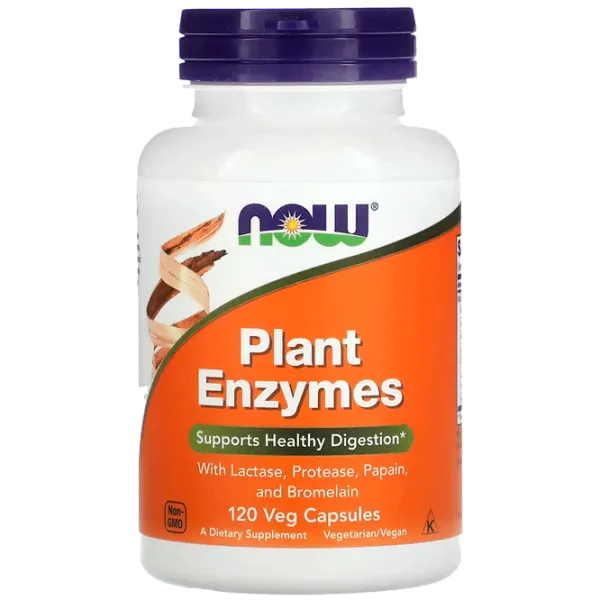 Vitamine și minerale Now Foods PLANT ENZYMES (733739029669) 120 photo 1 Vitamine și minerale Now Foods PLANT ENZYMES (733739029669) 120 photo 1