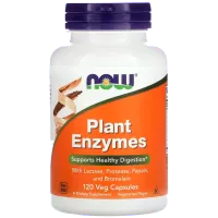 Витамины и минералы Now Foods PLANT ENZYMES (733739029669) 120