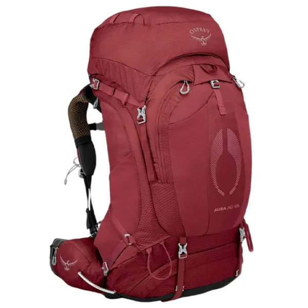 Rucsac pentru turism Osprey AG 65 berry Pentru trekking/ 65 l photo 2