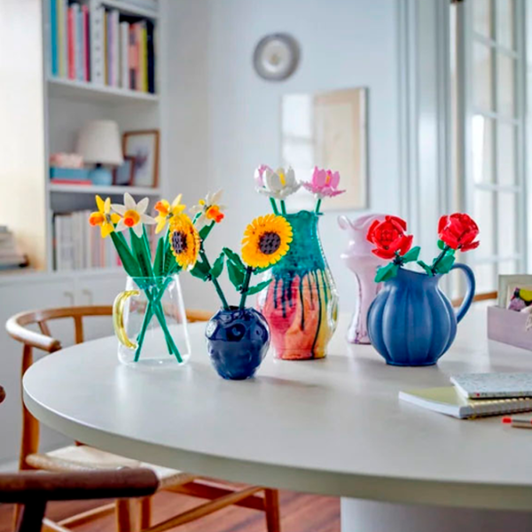 Constructor LEGO Lotus Flowers Flori/ Green photo 5