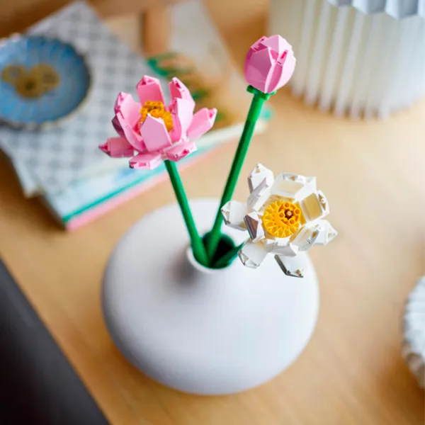 Constructor LEGO Lotus Flowers Flori/ Green photo 7