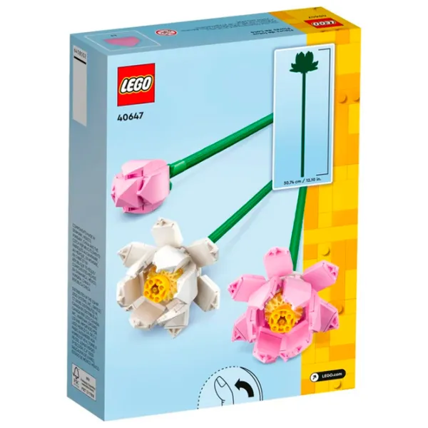 Constructor LEGO Lotus Flowers Flori/ Green photo 8