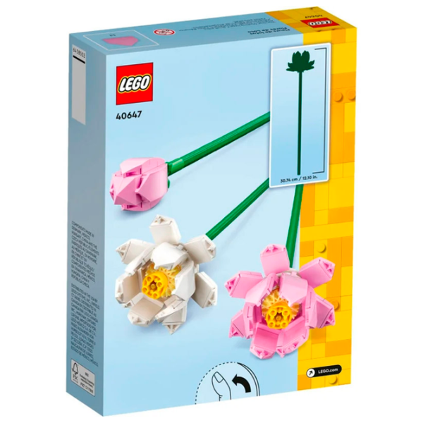 Constructor LEGO Lotus Flowers Flori/ Green photo 8