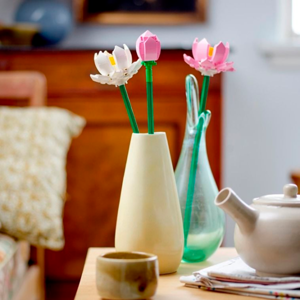 Constructor LEGO Lotus Flowers Flori/ Green photo 9