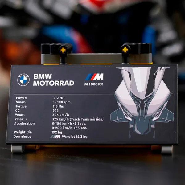 Constructor LEGO BMW M 1000 RR Motocicletă/ Black photo 10