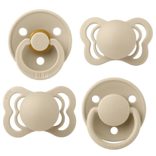 Suzetă cu tetina rotundă Bibs Try-It 91344 Unisex/ 0 luni - 6 luni/ Latex, silicon/ Vanilla photo 1 Suzetă cu tetina rotundă Bibs Try-It 91344 Unisex/ 0 luni - 6 luni/ Latex, silicon/ Vanilla photo 1