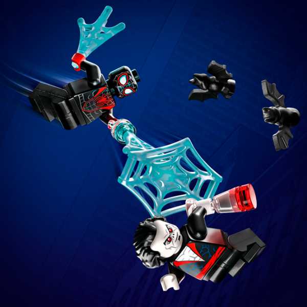 Constructor LEGO Miles Morales vs. Morbius Personaj de film/ Red photo 7