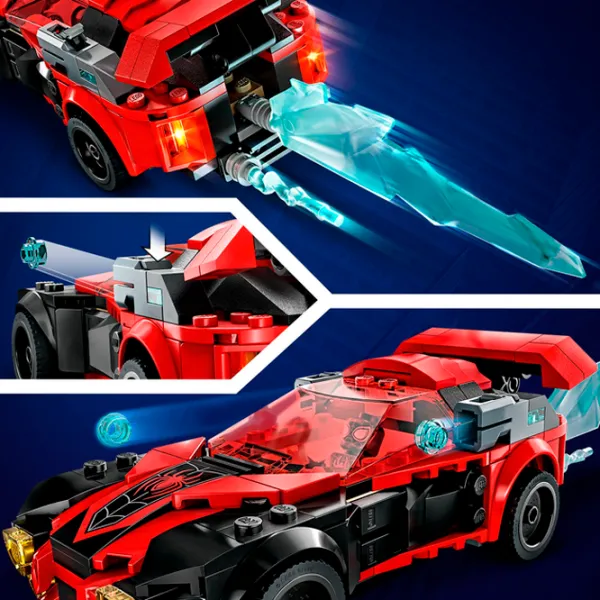 Constructor LEGO Miles Morales vs. Morbius Personaj de film/ Red photo 9
