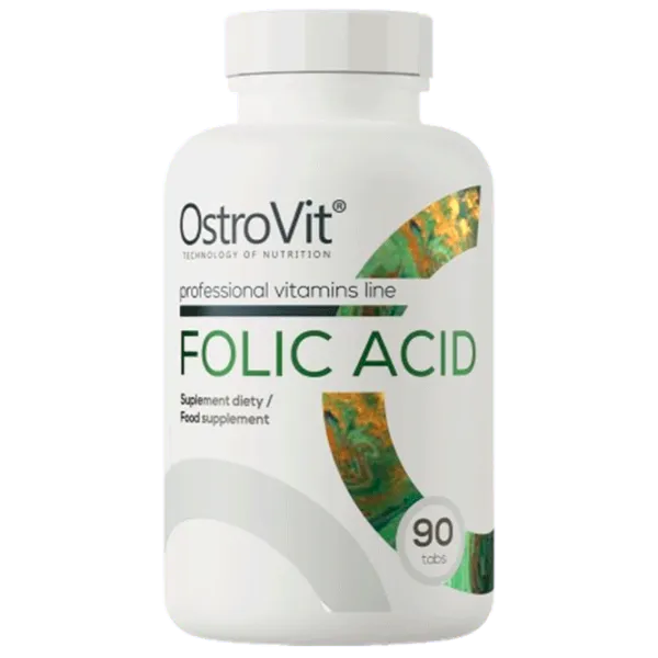 Витамины и минералы OstroVit Folic Acid (5902232619256) 90 photo 1 Витамины и минералы OstroVit Folic Acid (5902232619256) 90 photo 1