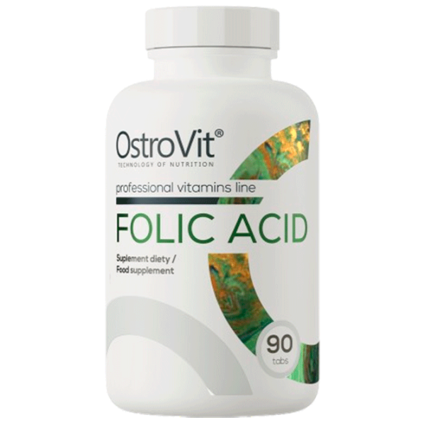 Витамины и минералы OstroVit Folic Acid (5902232619256) 90 photo 1 Витамины и минералы OstroVit Folic Acid (5902232619256) 90 photo 1