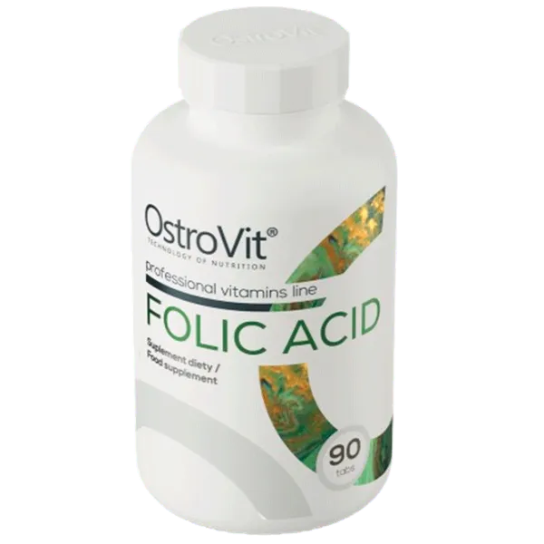 Витамины и минералы OstroVit Folic Acid (5902232619256) 90 photo 2 Витамины и минералы OstroVit Folic Acid (5902232619256) 90 photo 2