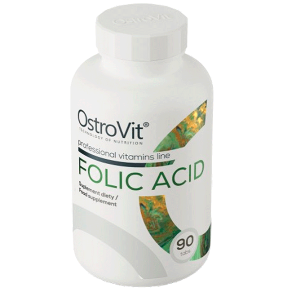 Витамины и минералы OstroVit Folic Acid (5902232619256) 90 photo 2 Витамины и минералы OstroVit Folic Acid (5902232619256) 90 photo 2
