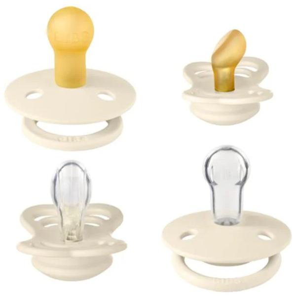 Соска круглая Bibs Try-It 91340 Унисекс/ 0 месяцев - 6 месяцев/ Латекс, силикон/ Слоновая кость photo 2 Соска круглая Bibs Try-It 91340 Унисекс/ 0 месяцев - 6 месяцев/ Латекс, силикон/ Слоновая кость photo 2