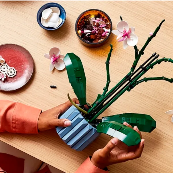 Constructor LEGO Orchid Flori/ Green photo 9