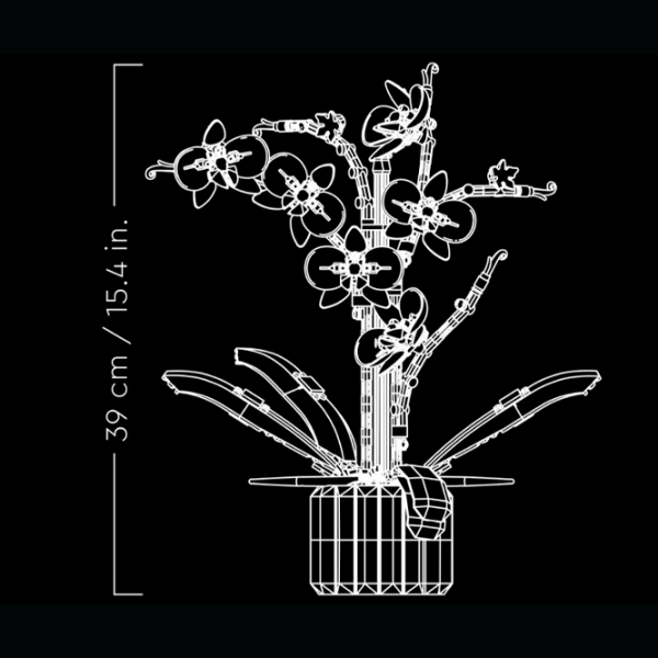 Constructor LEGO Orchid Flori/ Green photo 13