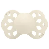 Suzetă simetrică Bibs Infinity 441216C Unisex/ 0 luni -/ Silicon/ Ivory