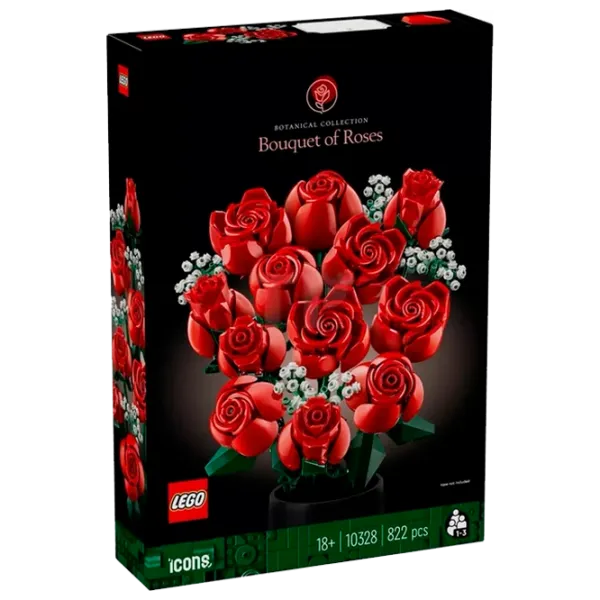 Конструктор LEGO Bouquet of Roses Цветы/ Красный photo 1
