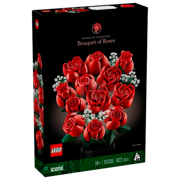 Конструктор LEGO Bouquet of Roses Цветы/ Красный photo 1